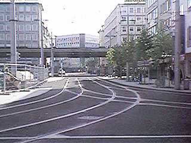 Das Gleisdreieck ist fertig