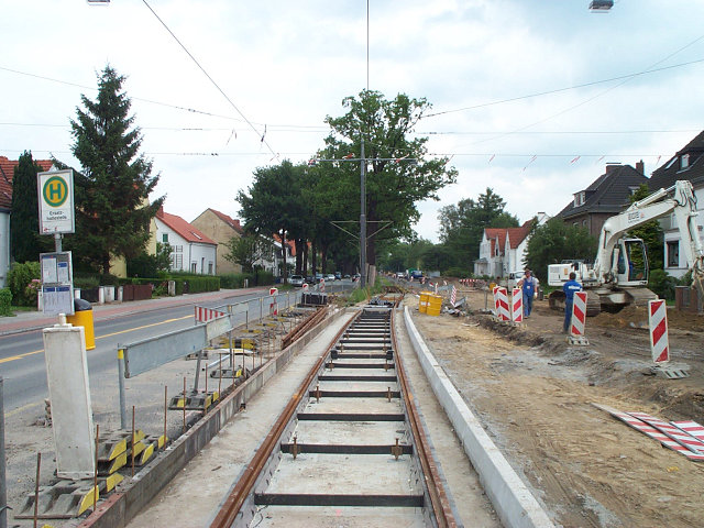 Haltestelle Werner-von-Siemens-Stra&szlig;e