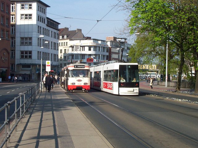 Linie 2 im Herdentor
