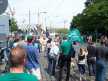 Wartende Werder Fans