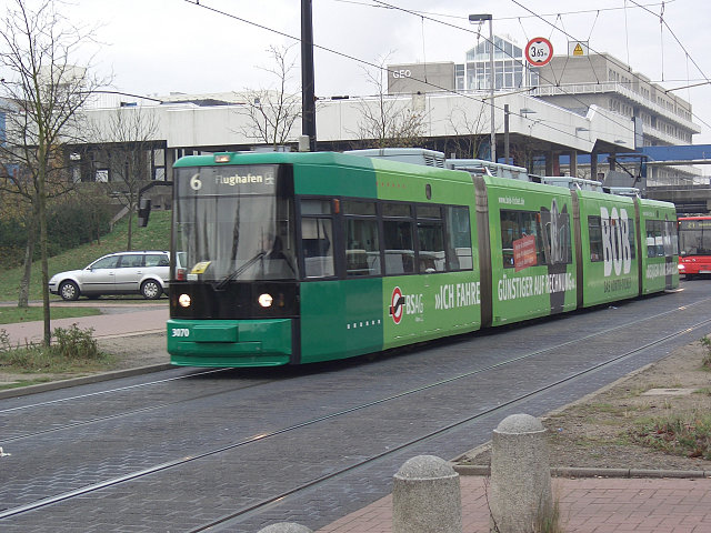 BOB-Bahn an der Uni