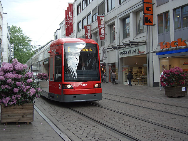 Pendelbahn in der Obernstra&szlig;e