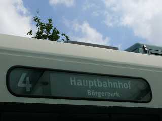 Hauptbahnhof Bürgerpark