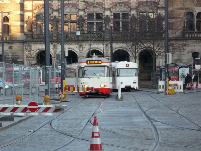Bauarbeiten an der Domsheide