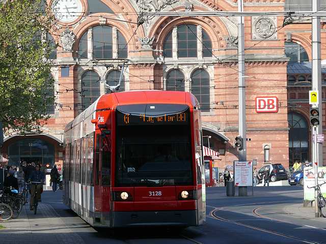 Vor dem Hauptbahnhof