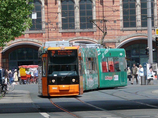 Vor dem Hauptbahnhof