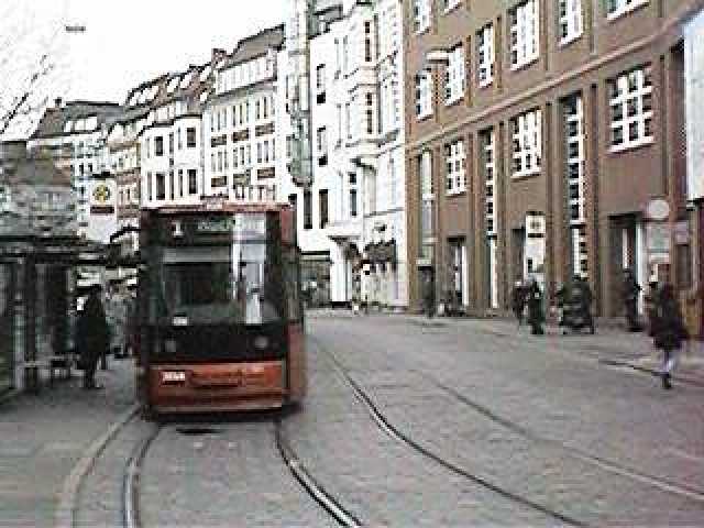 Linie 1 am Sch&uuml;sselkorb