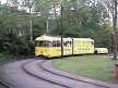 Der Schienenschleifwagen an der Kulenkampffallee