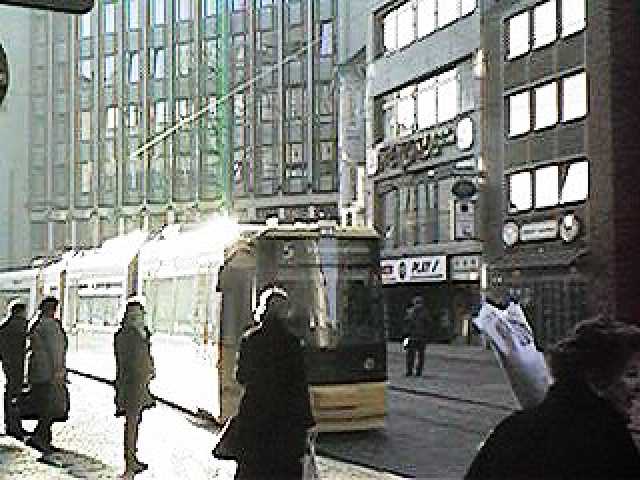 Linie 5 am Sch&uuml;sselkorb