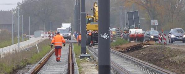 BSAG übernimmt den Gleisbau in Borgfeld