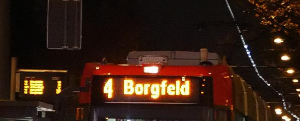 15 Jahre Linie 4 nach Borgfeld