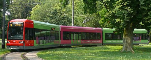 LiLi 3141 auf der Linie 4