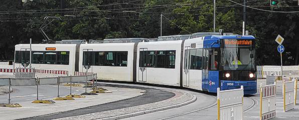 3050 auf Abnahmefahrt