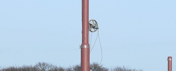 Fahrleitungsbau am Weserpark (Teil 1)
