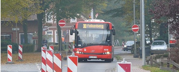 Zwischen den Bauabschnitten 6 und 9