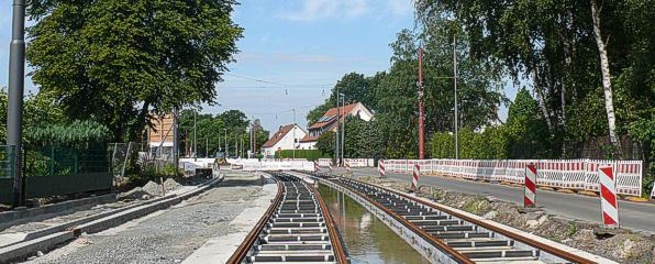 Gleisbauende am 09.08.2013 - Ist dies zu halten? Gleisbauende am 09.08.2013 - Ist dies zu halten?