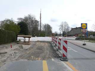 Am sechsten Bauabschnitt