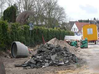 Am fünften Bauabschnitt