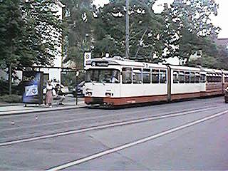 Linie 8 an der Busestraße