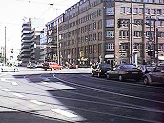 Das neue Abbiegegleis