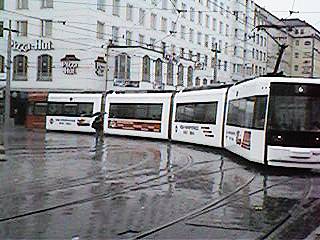Unwetter am Hauptbahnhof