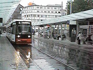 Unwetter am Hauptbahnhof