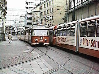 Linie 2 an der Domsheide