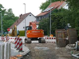 Am sechsten Bauabschnitt