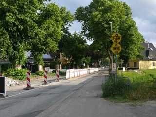 Auf dem zweiten Bauabschnitt