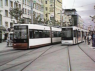 Linie 2 am Hauptbahnhof