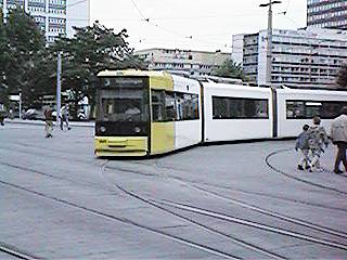 Linie 3 am Hauptbahnhof