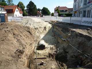 Am sechsten Bauabschnitt