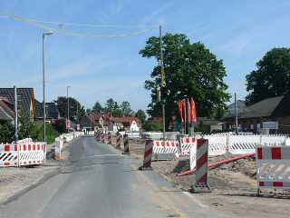 Am sechsten Bauabschnitt