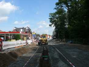 Am vierten Bauabschnitt Am vierten Bauabschnitt