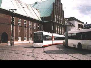 Linie 1 an der Domsheide