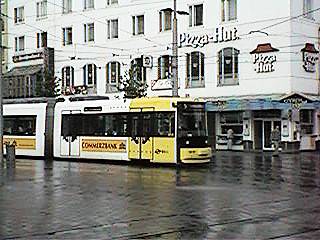Linie 5 am Hauptbahnhof