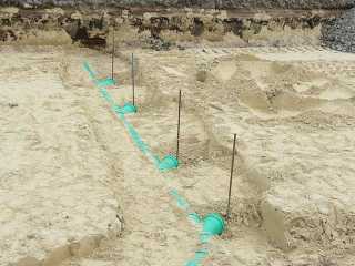 Am achten Bauabschnitt