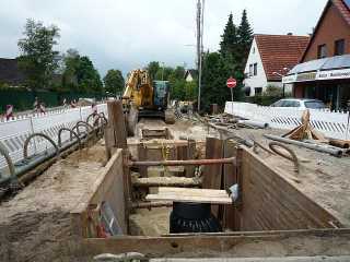 Am sechsten Bauabschnitt