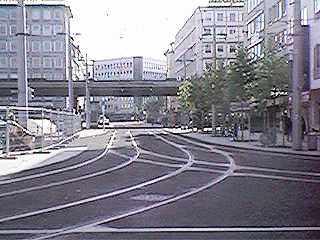 Das Gleisdreieck ist fertig