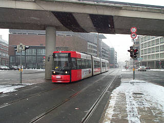 Linie 6 am Wall