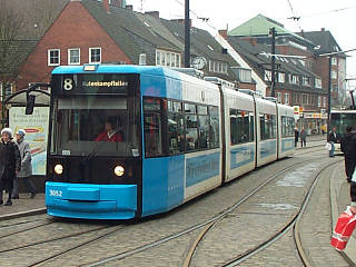 Linie 8 an der Domsheide