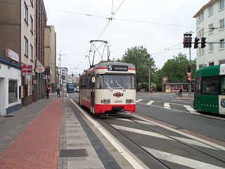 Linie 5 in der Westerstraße