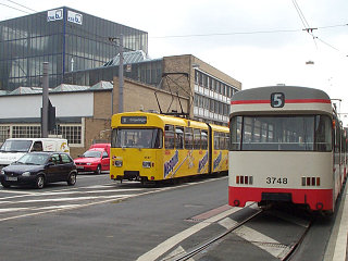 Linie 3 in der Westerstraße