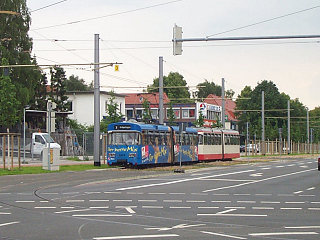 Linie 3 in der Georg-Bitter-Straße