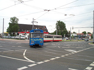 Linie 3 in der Georg-Bitter-Straße