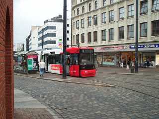 Linie 8 an der Domsheide