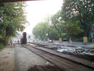 Die östliche Lilienthaler Heerstraße