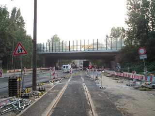 Nördlich der Autobahn