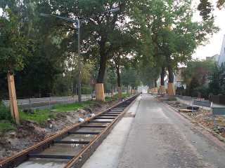 Richtung Werner-von-Siemens-Straße