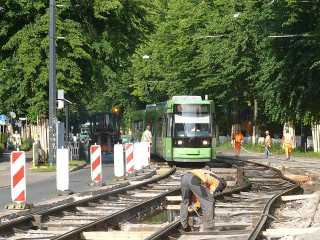 Gleisverwerfung